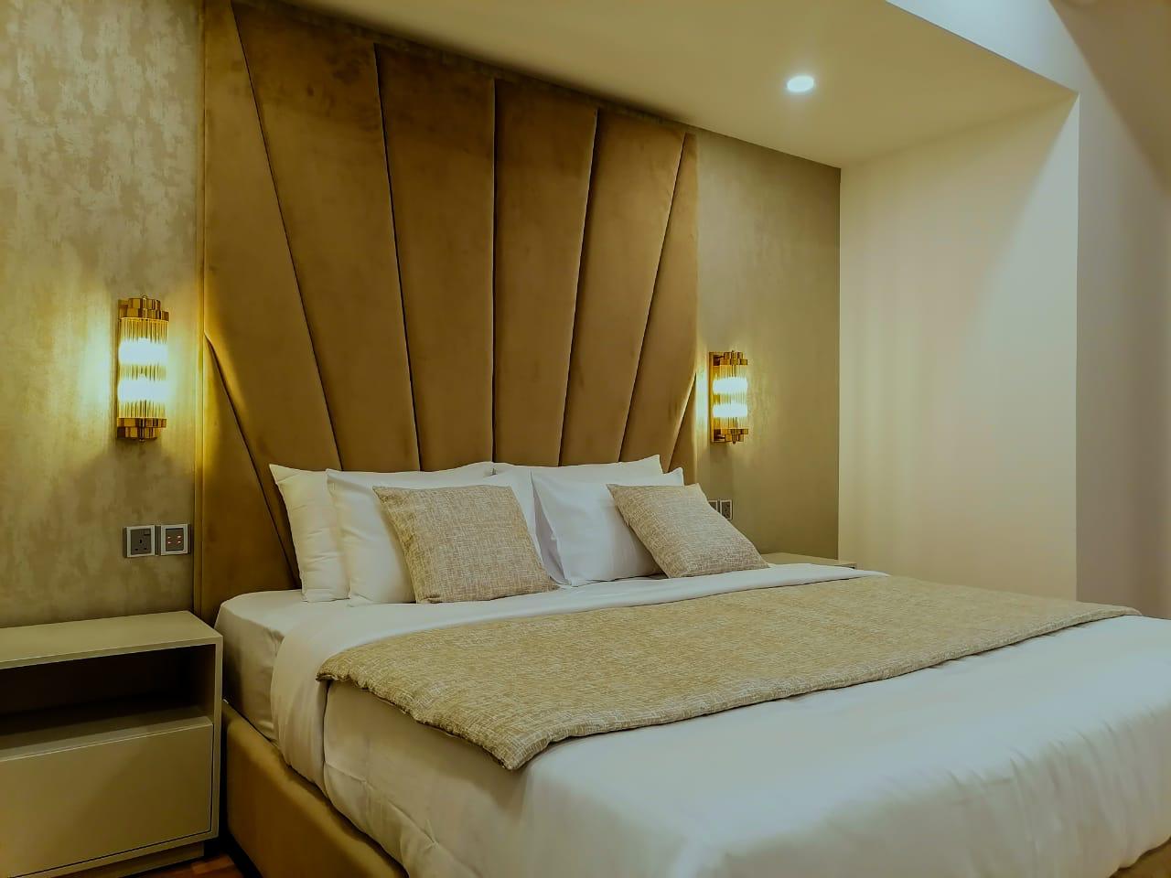 Comfortable interior of 3-bedroom executive apartment Sri Lanka